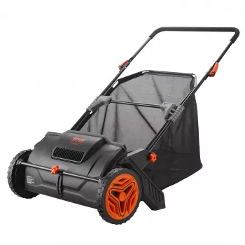 21-Inch Push Lawn Sweeper: Quiet Leaf Pickup, Big Hopper