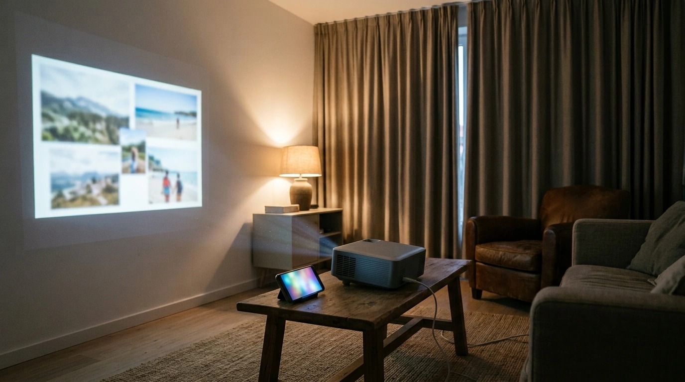 200 ANSI LED Projector: Real-World Brightness & Mirroring