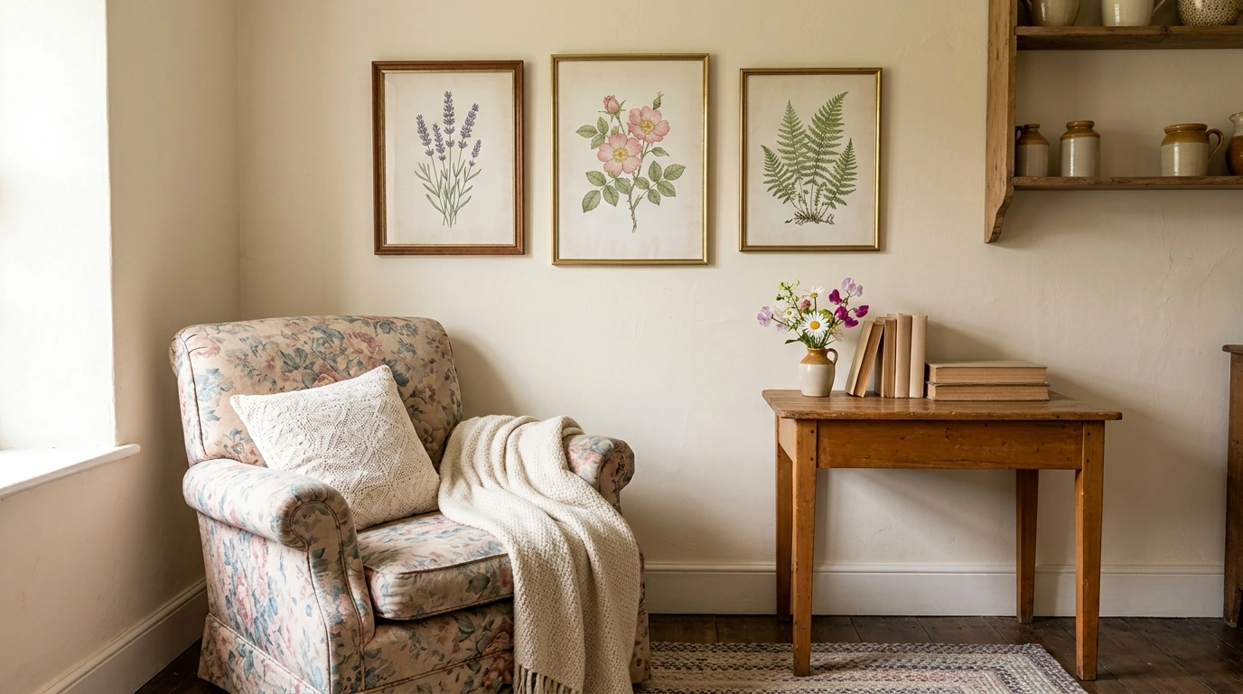 5-in-1 Grandmacore Decor Bundle: Cozy Cottage Rooms
