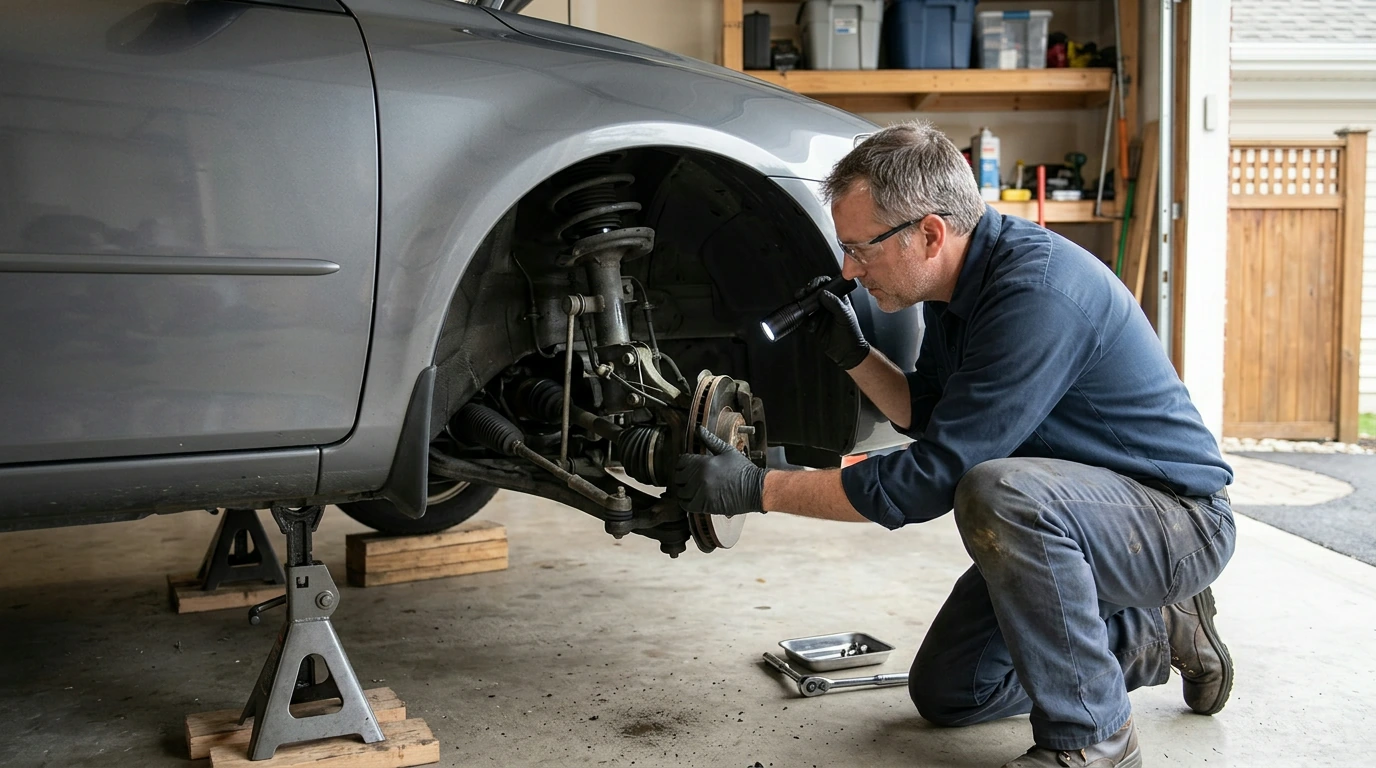 Car Clunks When Turning: Causes, Checks, and Fixes