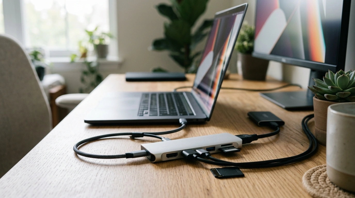 8-in-1 USB-C Hub: 4K60 HDMI, 10Gbps, 100W PD