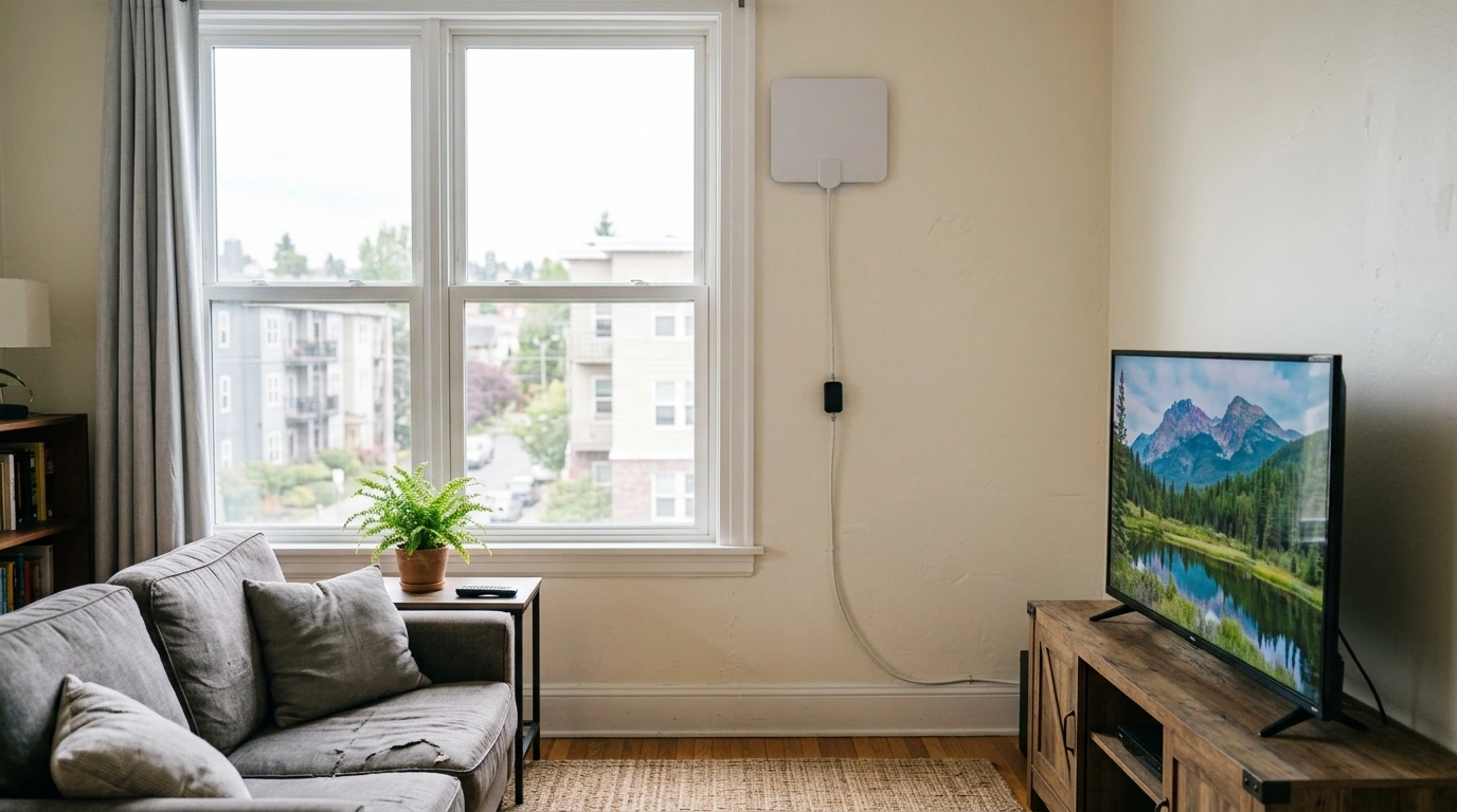 Best 70-Mile TV Antenna: Outdoor vs Indoor Picks